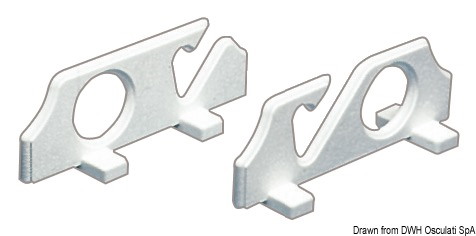 Portacanna per fissaggio a murata