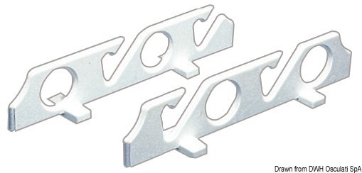 Portacanna per fissaggio a murata