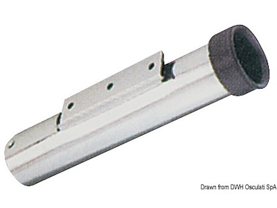 Portacanne inox sfilabile 45 mm 