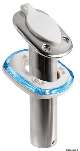 Base con led per portacanne 