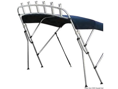 Torre portacanne tendalino 6 posti 