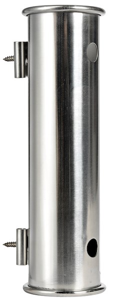 Coppia portacanne da parete AISI 316 