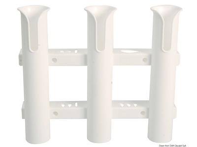 Portacanna fissa a parete in plastica