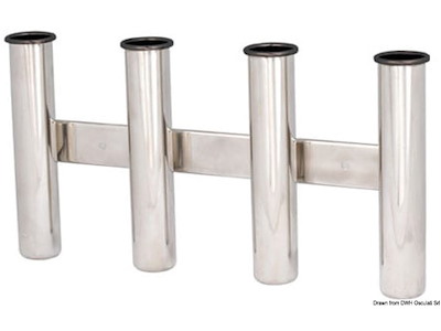 Portacanna in acciaio inox