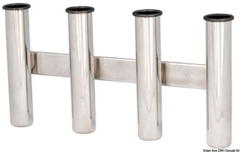 Portacanna in acciaio inox