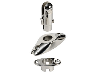 Basetta a scatto per tendalini