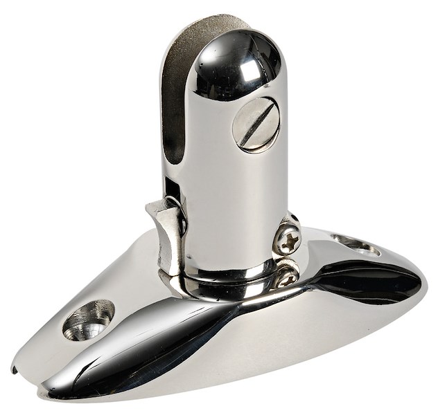 Basetta a scatto per tendalini