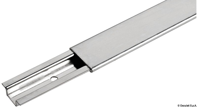 Sistema a rotaia con scorrevoli per capottina