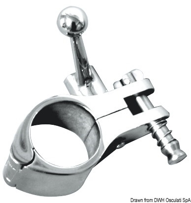 Attacco per capottina a manicotto a sgancio rapido