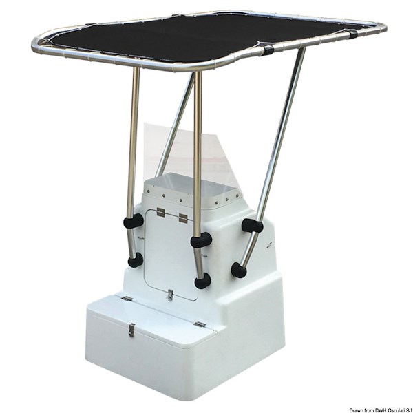 T-Top professionale in alluminio Heavy Duty