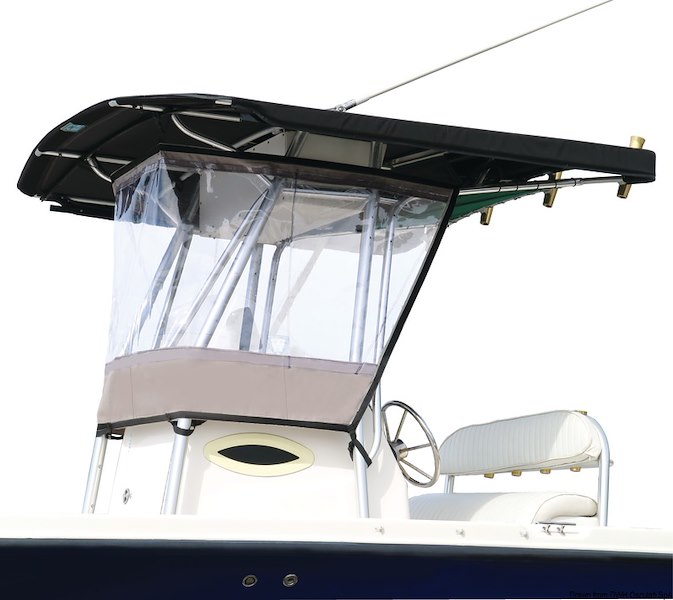 Protezione universale trasparente anti-spruzzi/anti-pioggia per T-Top