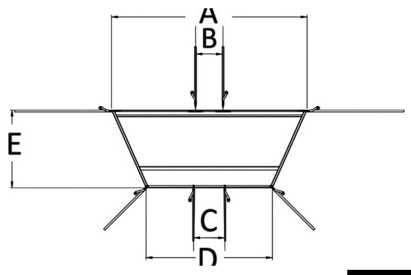 Protezione universale trasparente anti-spruzzi/anti-pioggia per T-Top