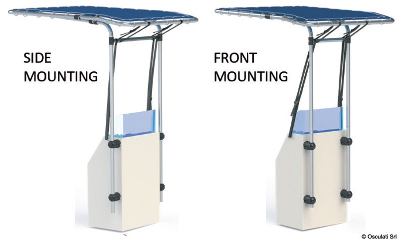 Seagull T-Top retrattile in alluminio