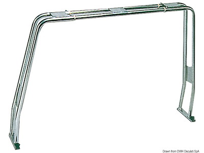 Roll bar abbattibile 130 cm 