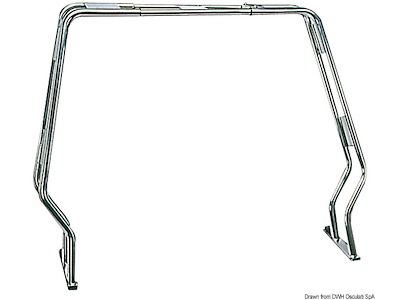 Roll bar inox abbattibile 
