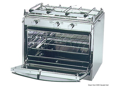 Cucina Power 2 fuochi + forno 