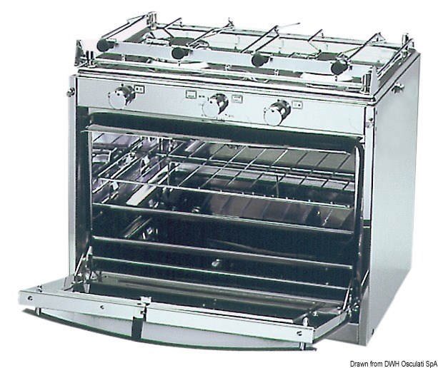 Cucina Power 2 fuochi + forno 