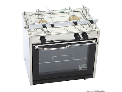 Cucina Compact 2 fuochi + forno 
