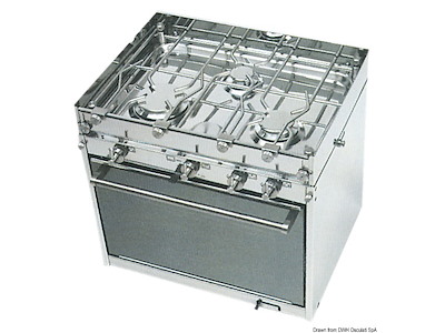 Cucina Topline 3 fuochi 