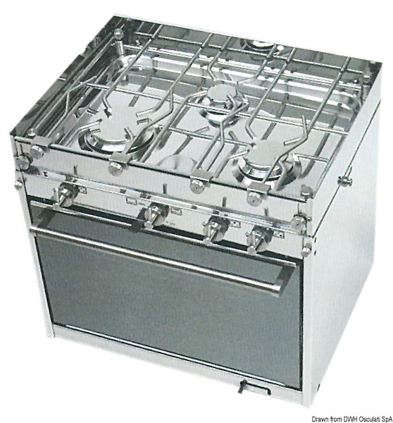 Cucina Topline 3 fuochi 