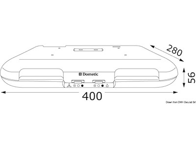 Cappa aspirante DOMETIC senza scarico esterno