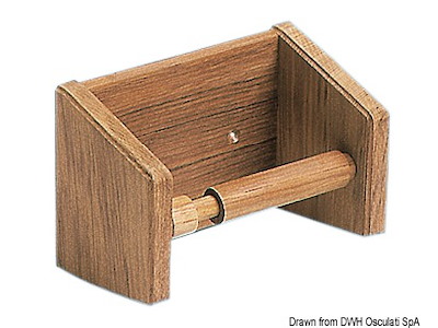 Porta carta igienica teak 