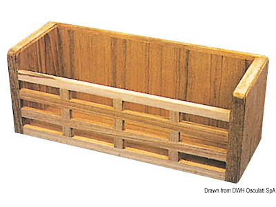 Portaoggetti teak 