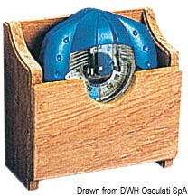Porta bussola piccolo teak 