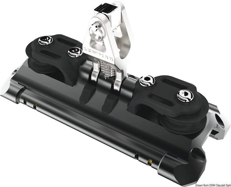 Carrello LEWMAR Randa su sfere in torlon NTR