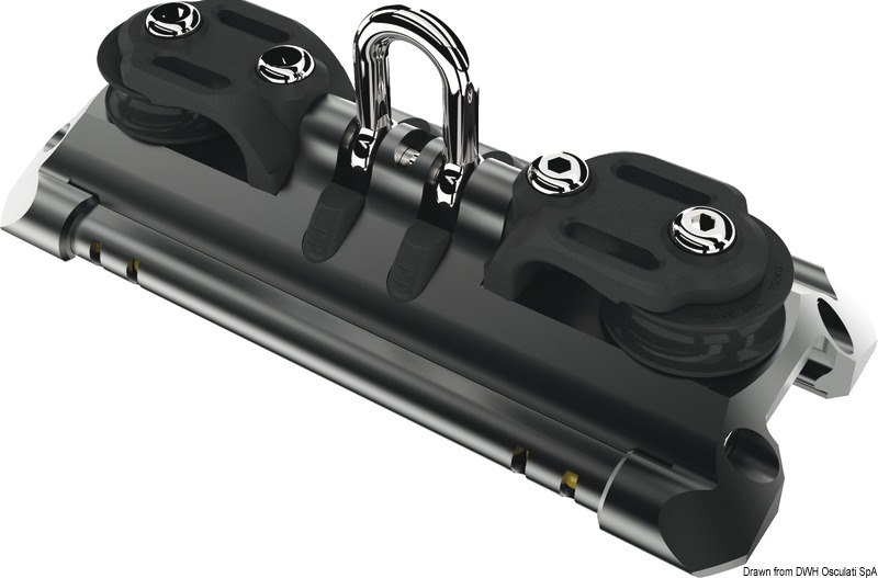 Carrello LEWMAR Randa su sfere in torlon NTR