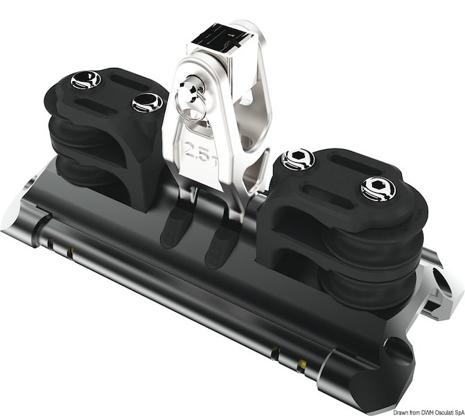 Carrello LEWMAR Randa su sfere in torlon NTR