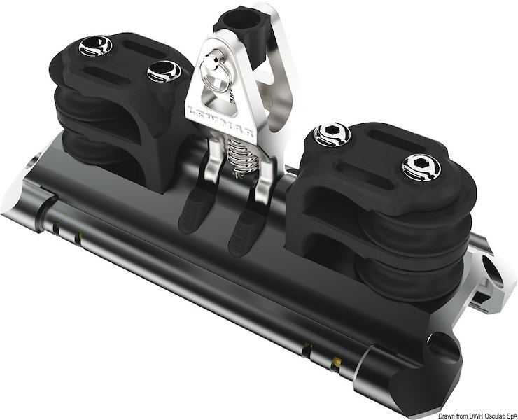 Carrello LEWMAR Randa su sfere in torlon NTR