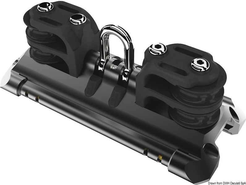 Carrello LEWMAR Randa su sfere in torlon NTR