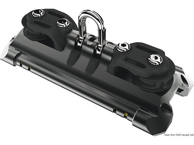 Carrello LEWMAR Randa su sfere in torlon NTR