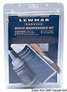 Kit manutenzione winch Lewmar 