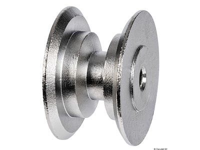 Puleggia di ricambio in acciaio inox AISI 316 per musone