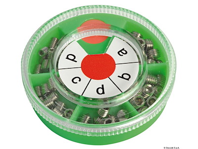 Assortimento grani inox 