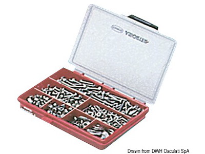 Cassetta viti Compact 540 pz 