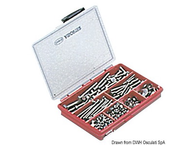 Cassetta viti Compact 600 pz 