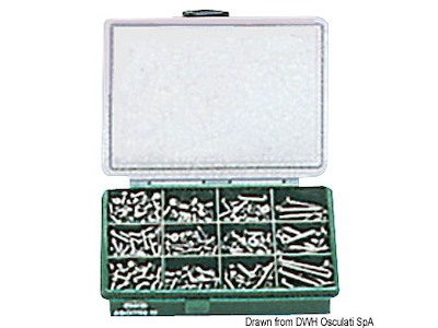 Cassetta viti Compact 390 pz 