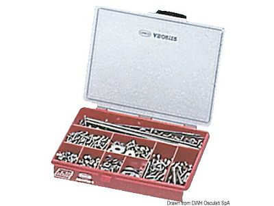 Cassetta viti media 850 pz 