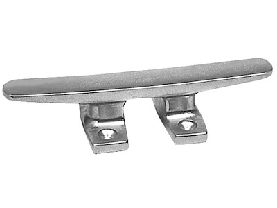 Bitta in lega con quattro fori di fissaggio