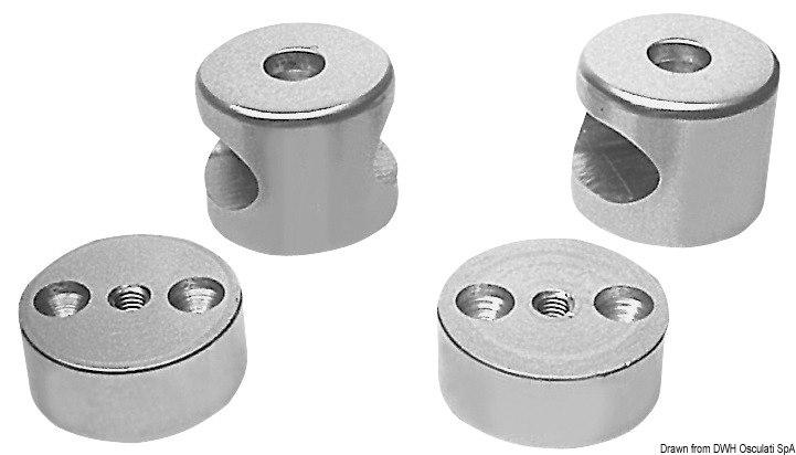 Terminale corrimano tientibene a fissaggio superiore