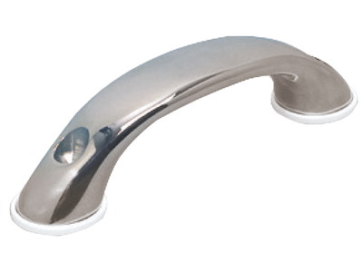 Maniglia completa di basetta in plastica