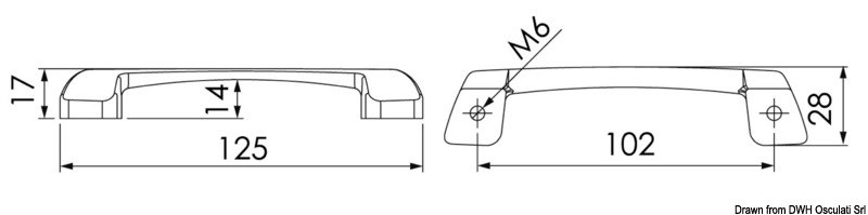 Maniglia per cassetti Sierra 