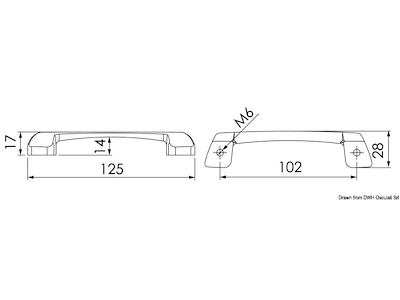 Maniglia per cassetti Sierra 