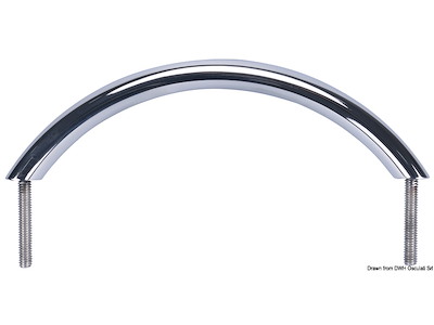 Maniglioni in tubo ovalizzato