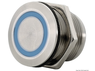 Interruttore dimmerabile per luci a LED ø 19 mm 