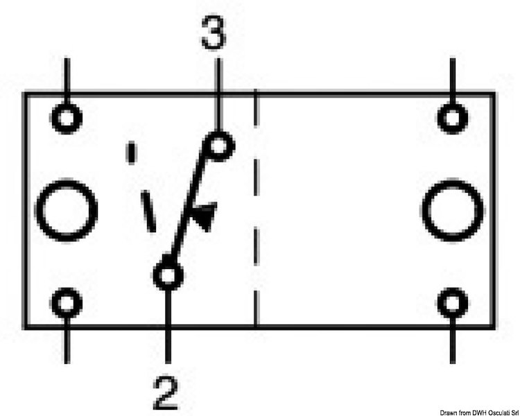 Interruttore CARLING SWITCH Contura con bascula