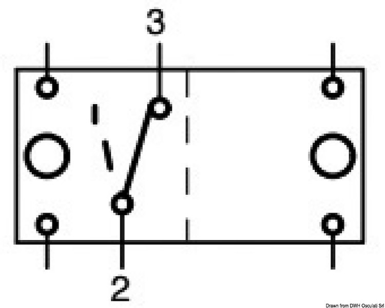 Interruttore CARLING SWITCH Contura con bascula